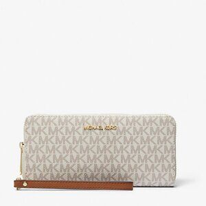 Michael Kors Jet Set Large Continental Wallet - Vanilla - Brand NEW with tags